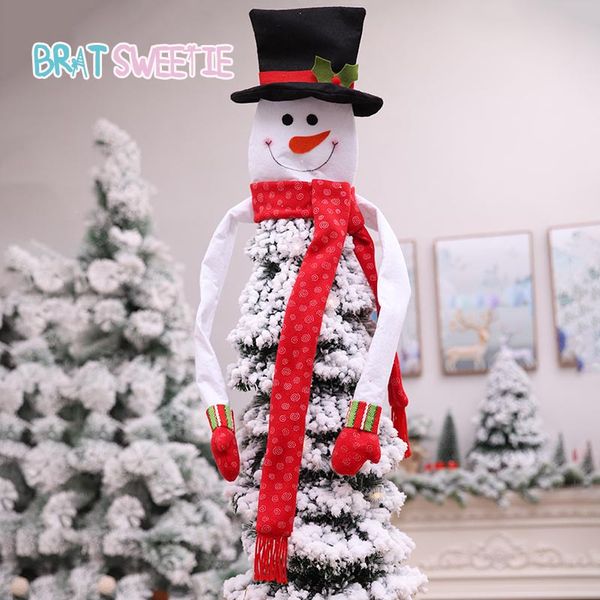 

snowman hugger christmas tree ers decor holiday winter wonderland xmas decorations for home ornament supplies