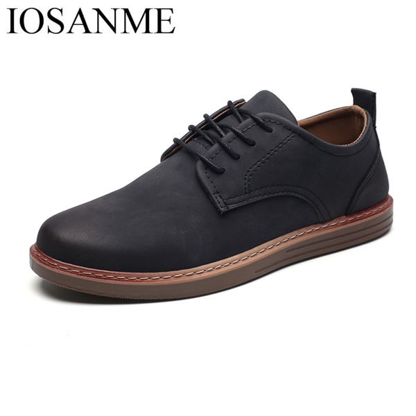 

fashion leather casual shoes men comfortable leisure moccasins dress male footwear work elegant boy oxford shoes for men, Black