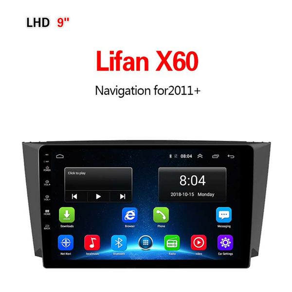 

lionet gps navigation for car lifan x60 2011+ 9inch ll1001x