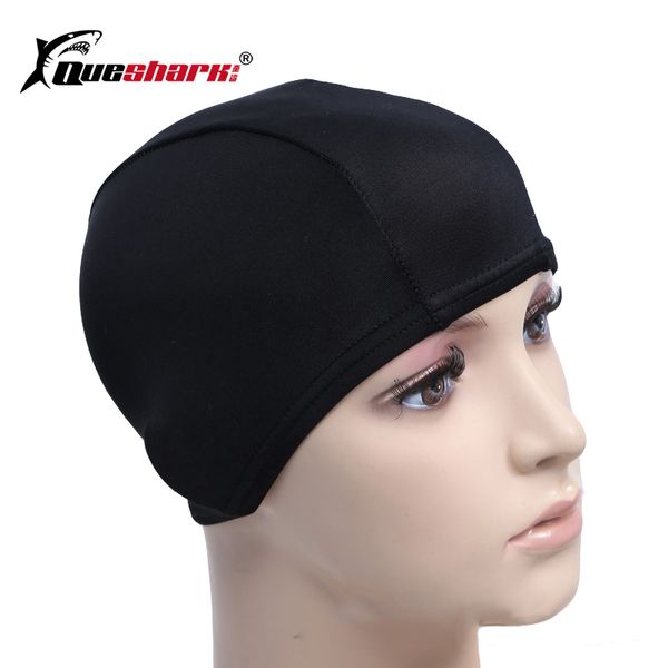 

2019 new black swimming cap waterproof summer beach swim pool swimming hat for men women kids