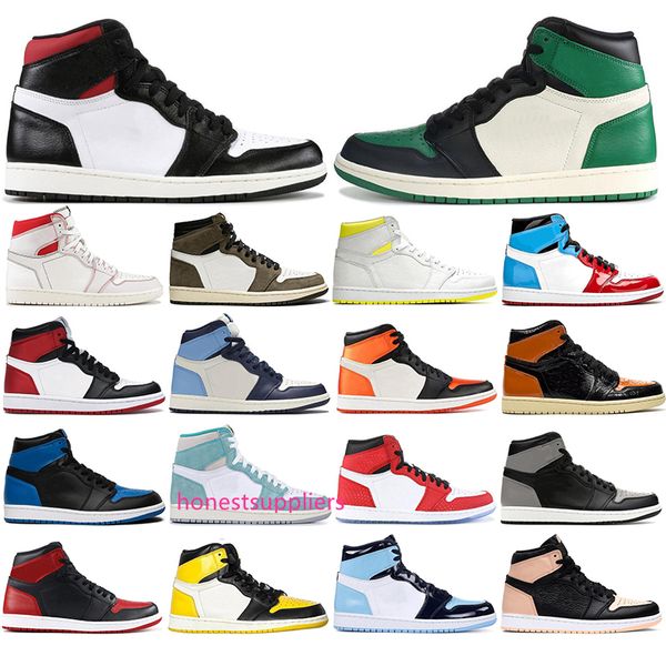 

with socks new mens basketball shoes 1s obsidian unc fearless first class fligh 1 mocha backboard sport sneaker trainer size 36-46