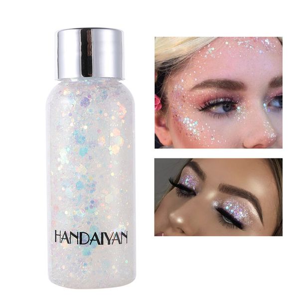 HANDAIYAN scala di sirena viso corpo paillettes lozione glitter ombretto colorato polarizzato trucco scenico nave libera 6