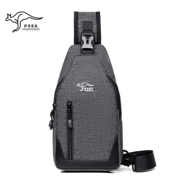 

men handbag outdoor sports casual leather messenger bag lightweight waterproof canvas shoulder bag simple oxford leather cycling bag