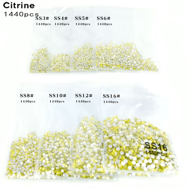 

1 pack citrine crystal mix nail rhinestone glass flat back glass 3d nail gems accessories no.10 manicure art decorations, Silver;gold