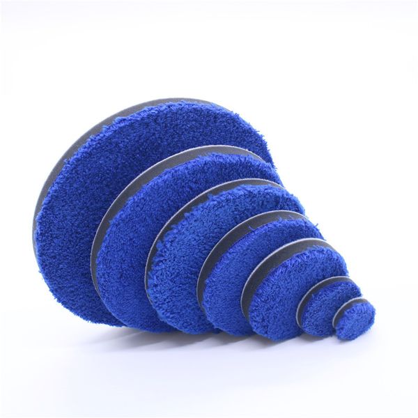 

3/4/5/6/7-inch sponge fiber received wax car polishing received wax fiber plate