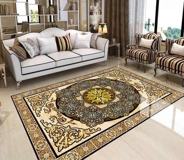 Luxury Splendid Transfer Wheel Classical Pattern Marble 3d Flooring Pvc Waterproof Floor Painting Mural Custom Photo 3d Wall Mural Wallpaper Bedroom