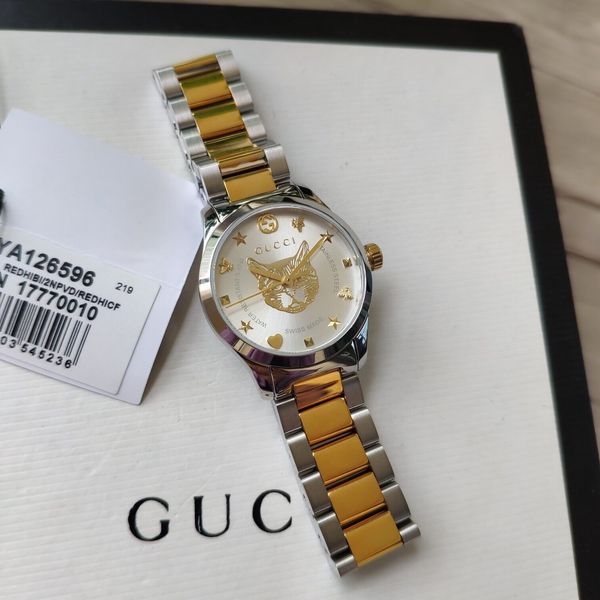 

2020 designer watches 28mm bee pattern womens luxury designer watches golden silver lady watches ship