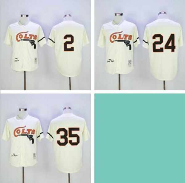 

custom mens baseball jersey #24 jimmy wynn jerseys stitched cream #35 joe morgan #2 nellie fox jersey s-3xl, Blue;black