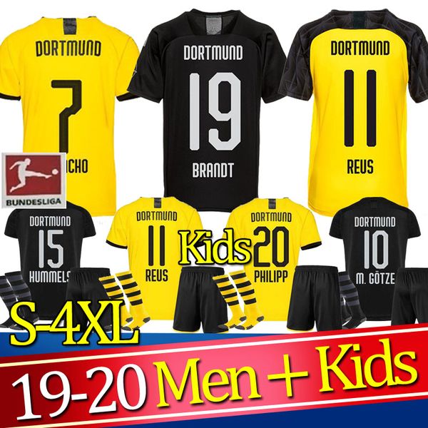 

Thai boru ia dortmund occer jer ey 2019 2020 gotze reu brandt hummel jer ey 19 20 paco alcacer football kit hirt men kid et, Black;yellow