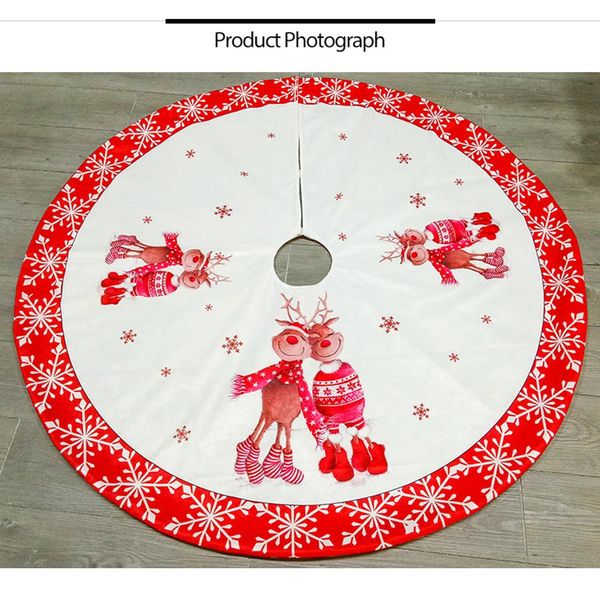 

christmas tree skirt 48 inch round carpet christmas decorations for home floor mat new year 2019 xmas tree skirts 120cm
