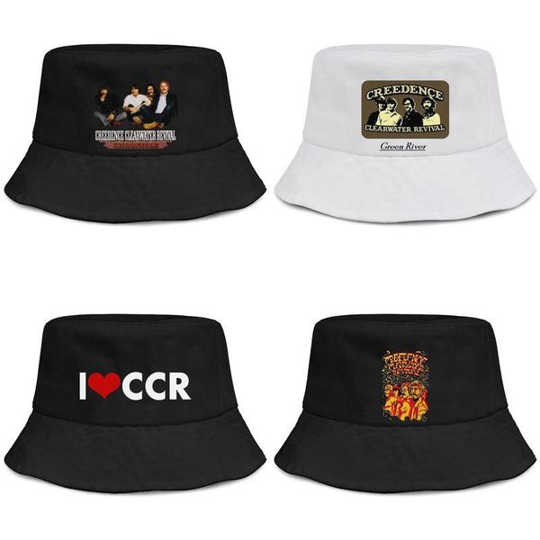 

i love creedence clearwater revival mens and womens buckethat custom design your own bucket baseballcap green 2 screen chronicle, vol. 1, Blue;gray
