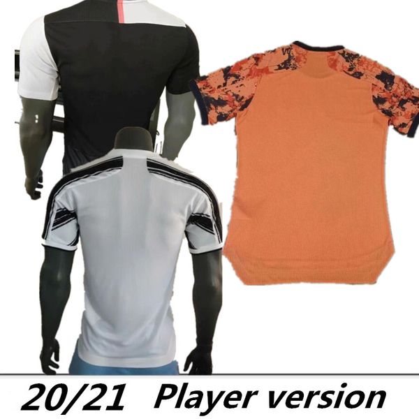 

player version 2020 2021 home away 3rd soccer jerseys football jerseys 20 21 football shirt, Black;yellow