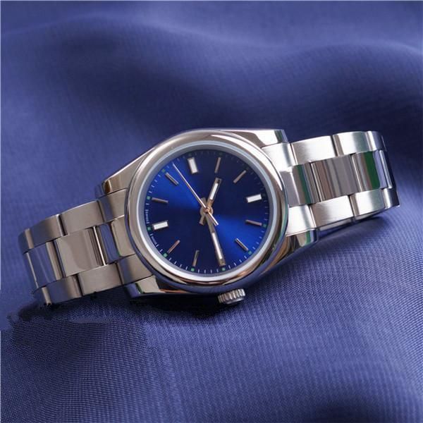 

sale watches mens mechanical automatic wristwatch clasp president no calendar watches 5 colors men party quality watch ing, Slivery;brown