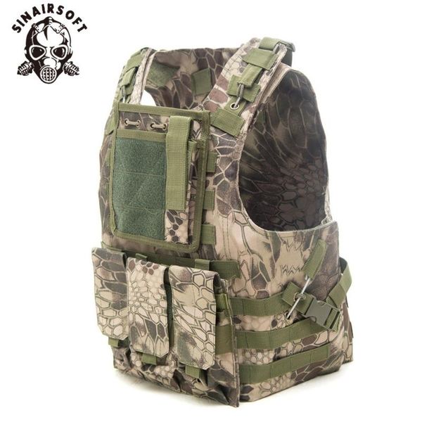 

professional sales usmc tactical molle combat assault plate carrier vest tactical vest 10 colors, Camo;black