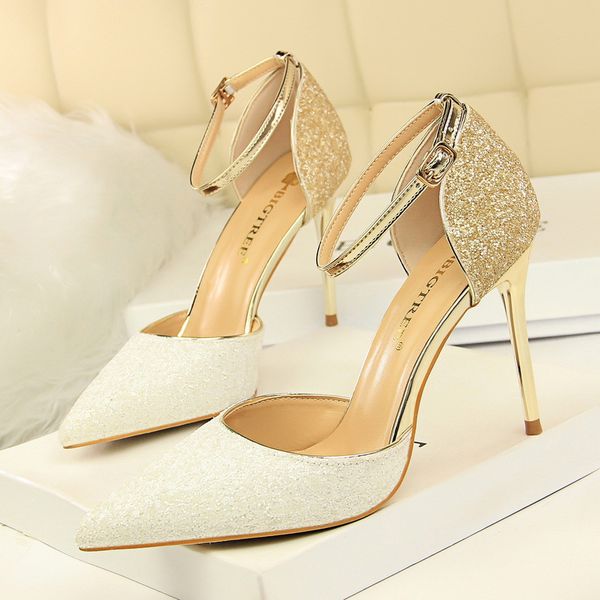 

glitter heels party shoes valentine shoes women fetish high heels mary jane shoes women pumps extreme high heels women shoe stiletto sapatos, Black