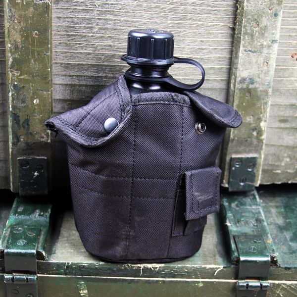 

3pcs/set outdoor canteens water bottle sport travel kettle portable lunch box military aluminum survival camping equipment new