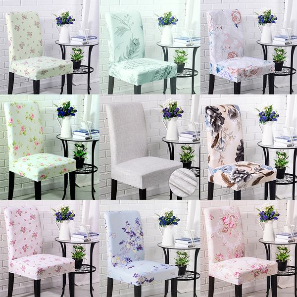 

mylb chair cover spandex kitchen slipcover removable anti-dirty seat cover for banquet wedding dinner restaurant housse