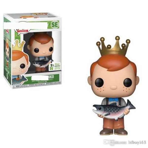 

cute lxh brandnew 2019 brand new trend funko pop action figures cute boy freddy funko toy doll hand toys for chrostmas party supply