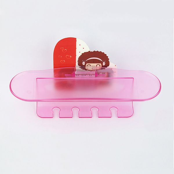

convenient suction toothpaste holder toothbrush holder wall mounted bathroom