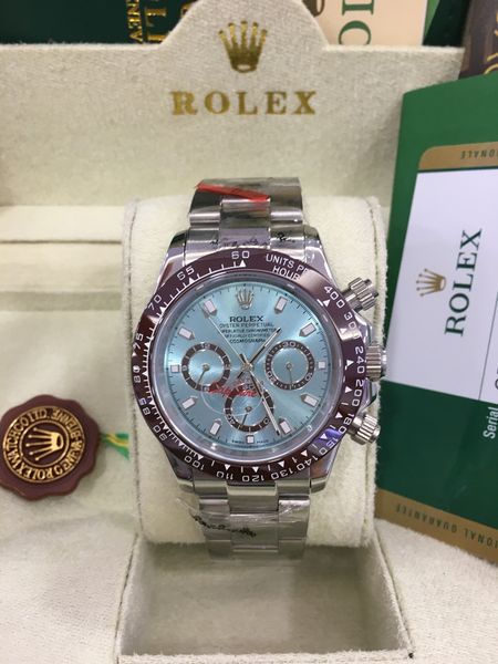 

Original box apphire 40mm blue dial ceramic bezel 116509 automatic mechanical men watch watche no chronogra