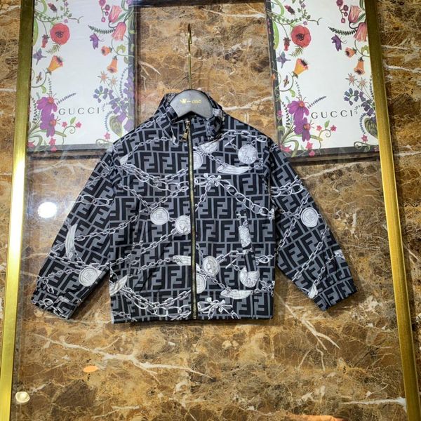 

2019 new autumn and winter children's jacket190805#29, Blue;gray