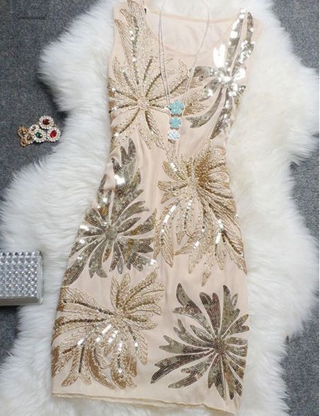 

лучшие элегантный vintage платье sequined tank повседневный плюс размер женщины партии лето цветочные платья, блесток женщины, платье, vesti, Black;gray