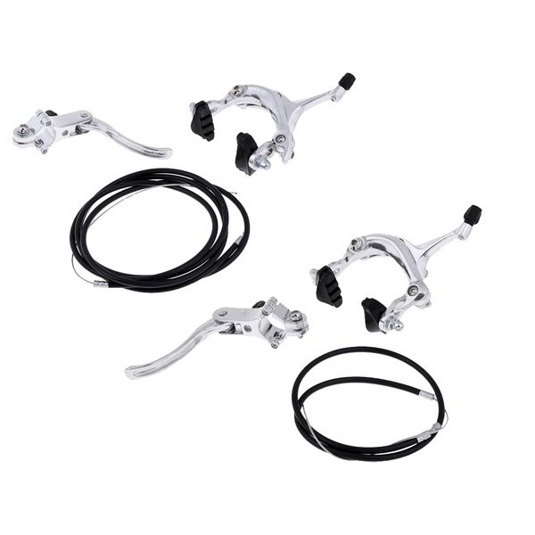 

2sets cycling spare parts alloy front/ rear u brake w/ lever braking,cable