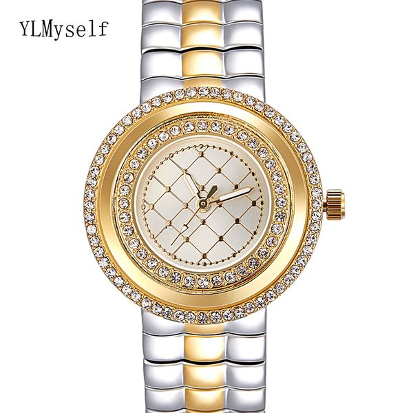 

beautiful watch for women, very light with thin dial, 3 colors of white, gold & 2 tone, 19cm length perfectly watches, Slivery;brown