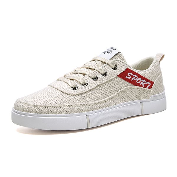

2019 solid white men sneakers light weight air sole summer breathable casual shoes weaving trainer sport shoes sneakers 6ja7802, Black