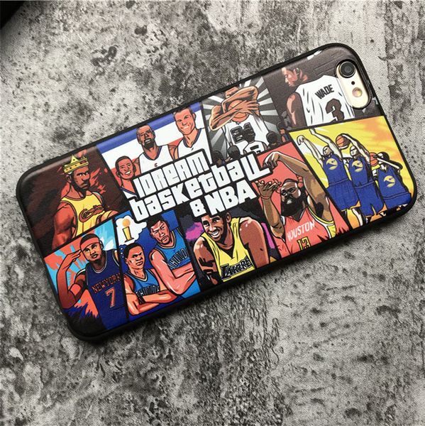 

хорошее качество баскетбол мультфильм джеймс мягкий tpu матовый корпус для iphone 11 про макс 6 6s 7 8 plus 5s se x xr xs макс xsmax спорта