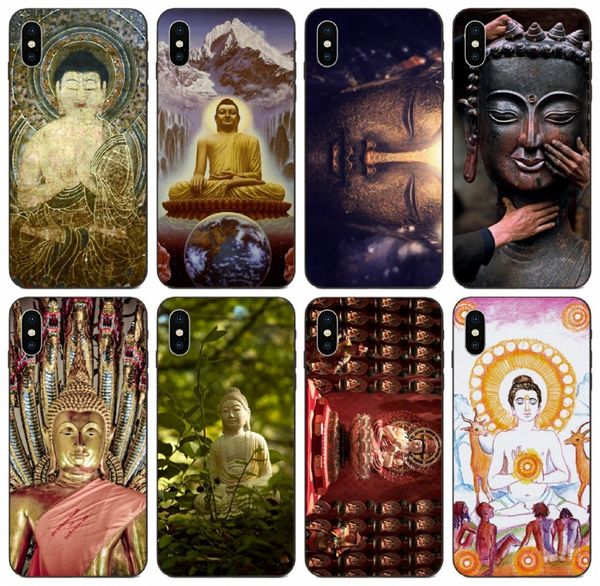 

[tongtrade] sacred buddha case for apple iphone 11 pro max xs 8s 7s 6s samsung grand i9082 prime honor v10 xiaomi 8 lite 1pcs 10pcs case