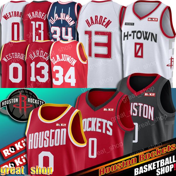 

ncaa russell 0 westbrook jersey james 13 harden jerseys rocket hakeem 34 olajuwon jersey stitched basketball jerseys, Black;blue