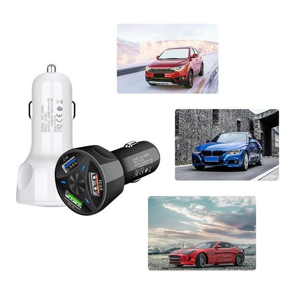 

universal car phone charger 4.2a fast charger dual usb car cigarette lighter for smart phone adapter char