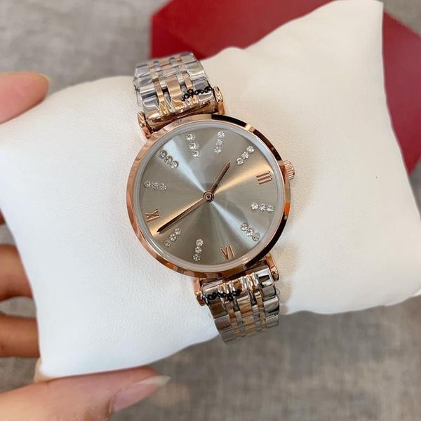 

2020 selas new luxury watches for women fashion watch rose gold stainless steel bracelet female dress clock limited wristwa, Slivery;brown