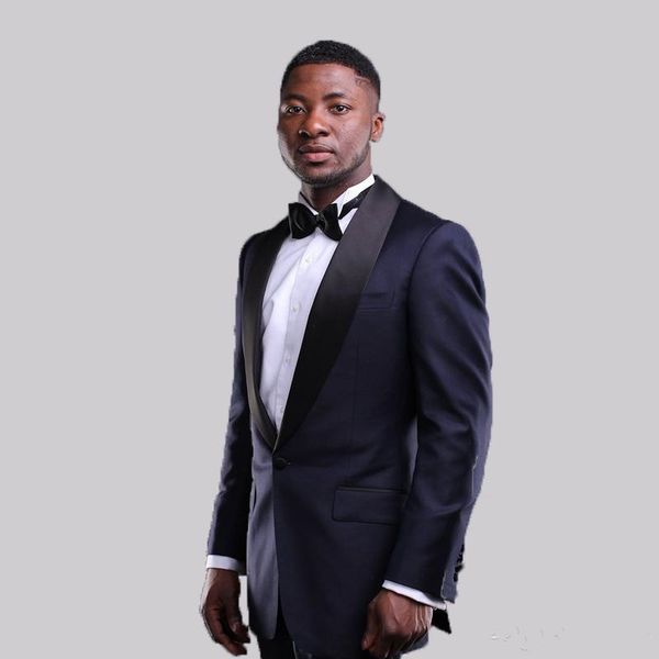 

новый последний дизайн черный мужские костюмы для свадьбы черный платок отворот красивый жених смокинги slin fit жених блейзеры 2 шт. куртка, Black;gray