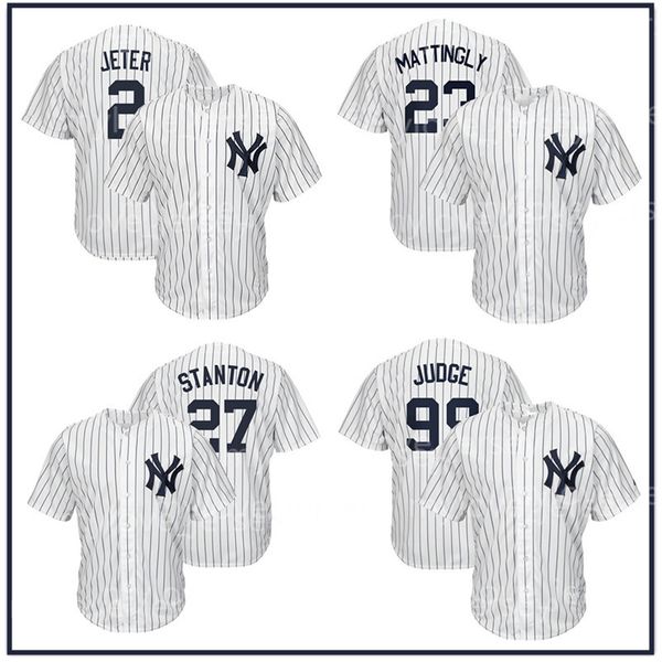 

Mens New York 2 Derek Jeter 99 Aaron Judge Baseball Jersey 27 Giancarlo Stanton 24 Gary Sanchez 23 Don Mattingly Cool Base jerseys