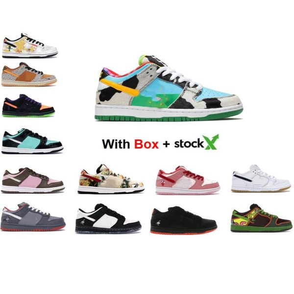 

2020 sb low ben & jerry's strangelove skateboards running shoes sb night of mischief red sport trainer sneaker