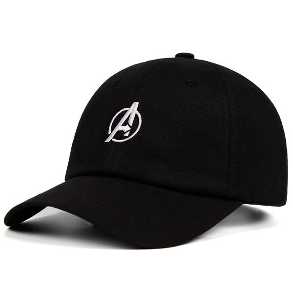 

the avengers hat 100% cotton marvel dad hat embroidery souvenir letter marvel baseball caps women men, Blue;gray