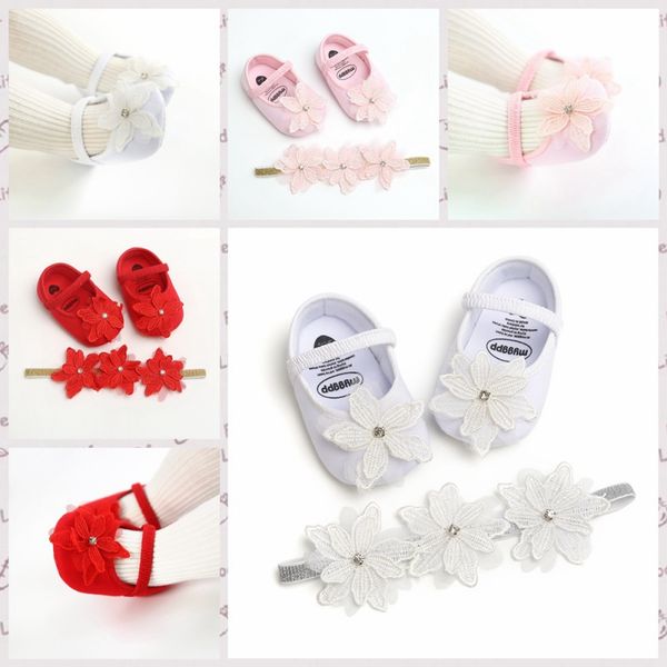

toddler baby girls flower shoes pu leather shoes soft sole crib spring autumn first walkers 0-18m