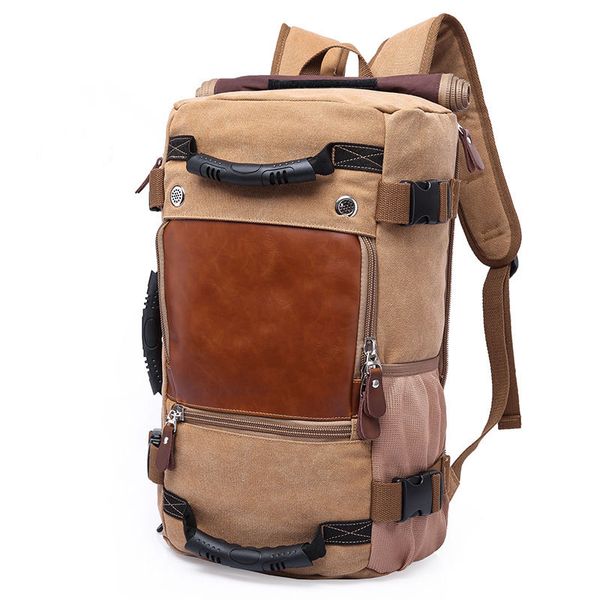 Moda Unisex Capas Laptop Capas Viagem Mochila Relacionado Bolsa Aprovado Aprovado Semana Duffle Rucksack Canvas Rucksack School Bolsas de escola de 16 polegadas