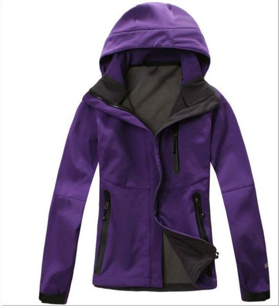 

the luxury womens north denali fleece hoodies jackets fashion casual warm windproof ski face coats jackets suits s-xxl, Black;brown