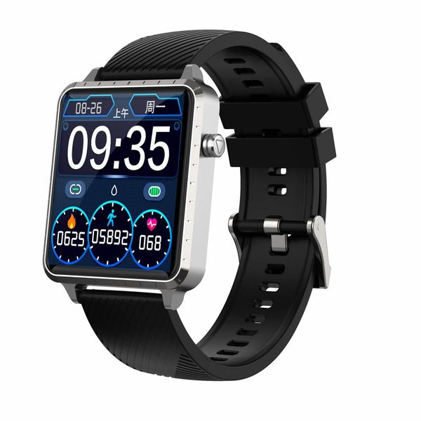 

winsun 1.54inch full touch screen smart watch men rc01 for apple watch android ios heart rate blood pressure monitor smartwatch men