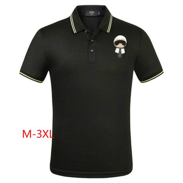 

20ss mens womens polo t shirt fashion men brand polos casual mens designer polo striped neck breathable summer short sleeves lr200517, White;black