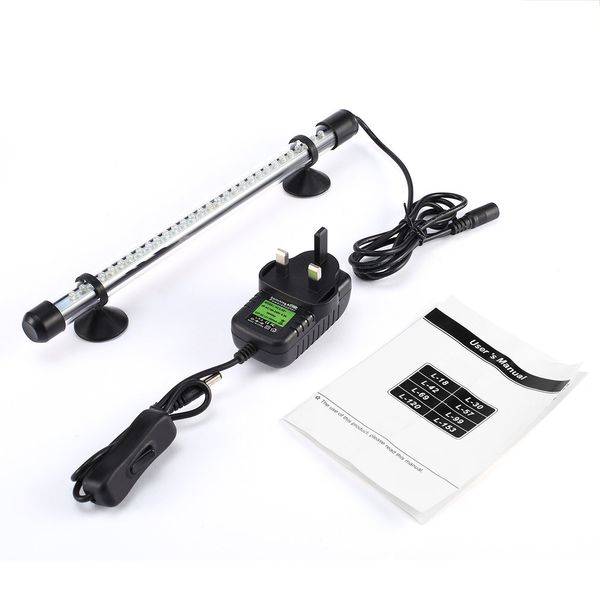 

led aquarium submersible lamp aquarium fish tank plant dc 12v led light waterproof ip68 bar lamp fish tank light