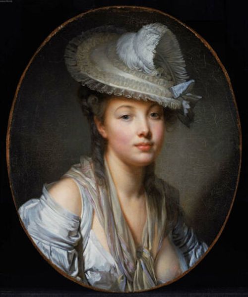 

jean-baptiste greuze young woman in a white hat home wall art decor handcrafts /hd print painting on canvas wall art canvas pictures 190907