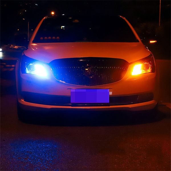 

2 pieces car accessories 1156 bau15s py21w for chr c-hr 2017 2018 drl daytime running light turn signals daylight lamps