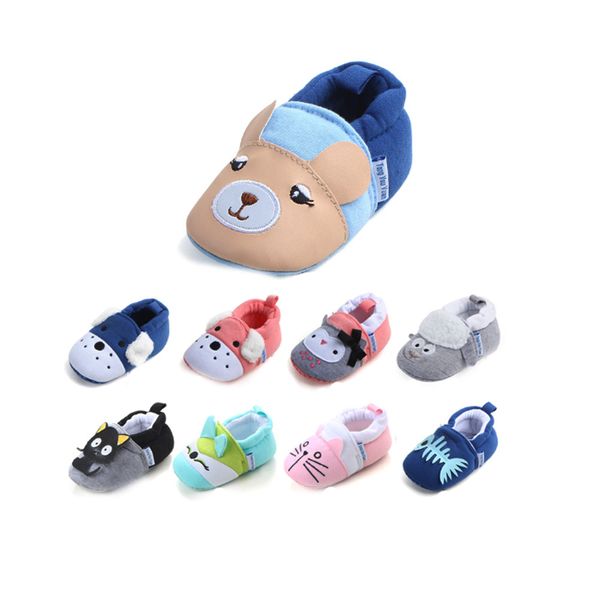 

multicolor baby non-slip baby shoes, newborn foot care soft bottom shoes, cute cartoon toddler shoes