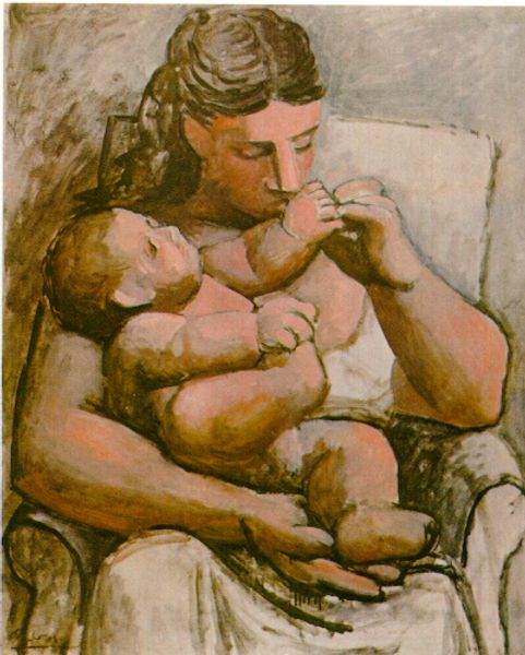 

pablo picasso classical oil painting mother and child mere et enfant neoclassicism 100% handmade by experienced painter on canvas picasso480