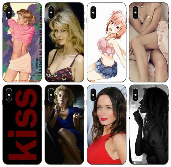 

tongtrade] romantic girl case for iphone 11 pro max x xs 8s 7s 6s 5s 4s galaxy m10 m20 m30 m30s m40 huawei p30 p9 gt3 gx8 sony z5 case
