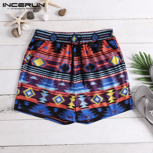 

2019 men shorts fashion vacation tropical bermuda casual shorts bottom men loose fitness pockets beach clothes hombre joggers, White;black